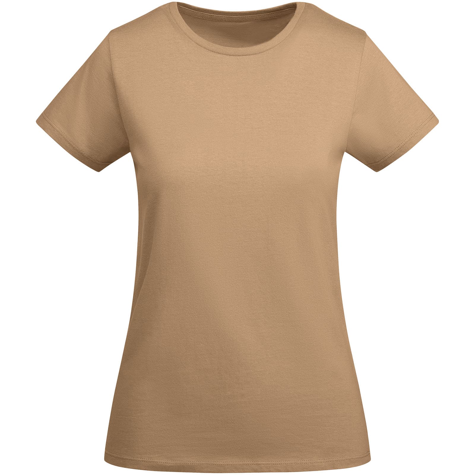 T-shirt de 175 g/m² Breda en coton organique à manches courtes pour femme coloris Orange grec