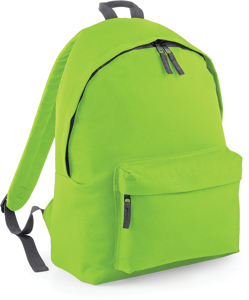 Sac à dos Original Fashion coloris Vert citron / Gris graphite
