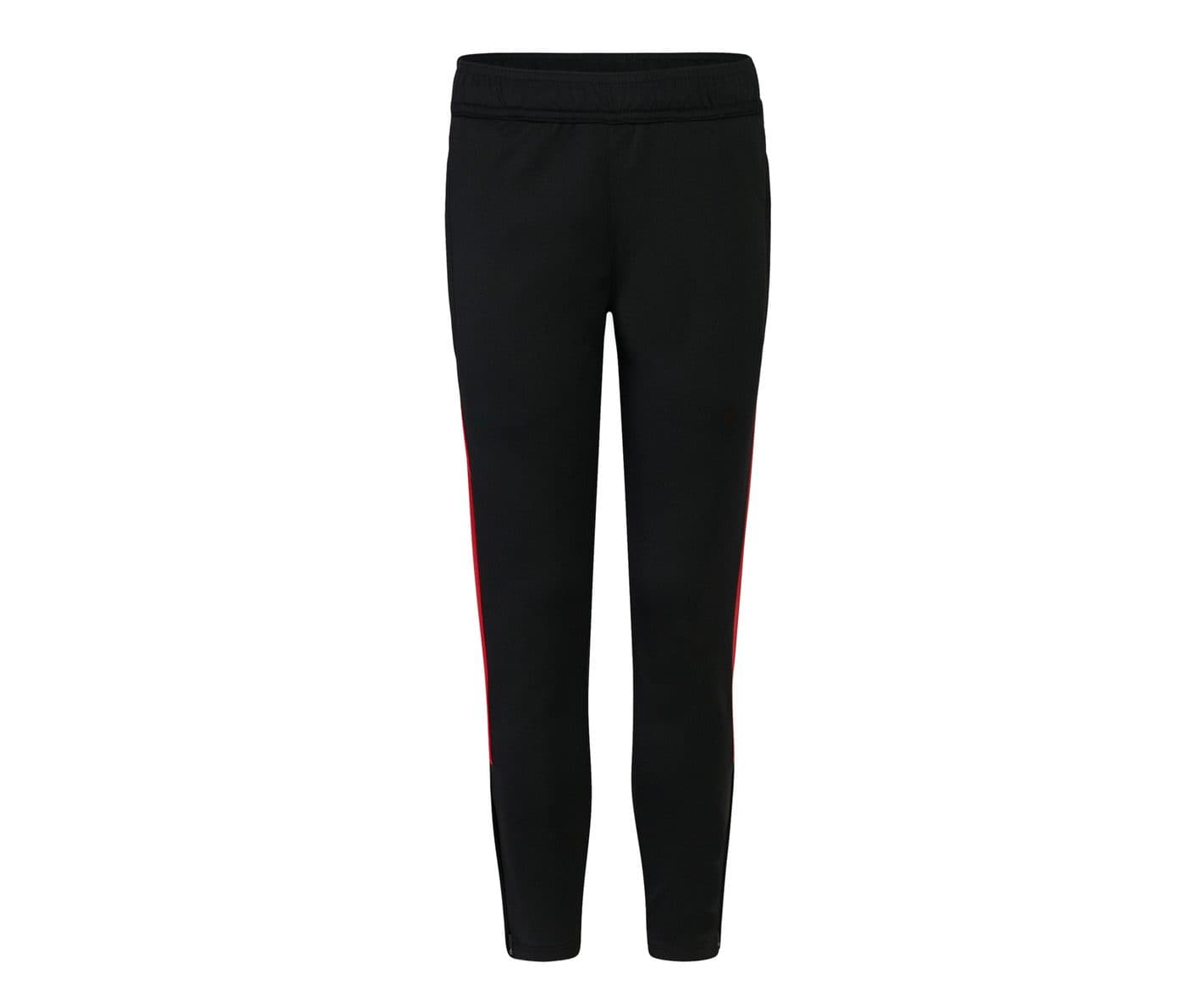 KID'S SLIM LEG KNITTED TRACKSUIT PANTS coloris Noir / Rouge