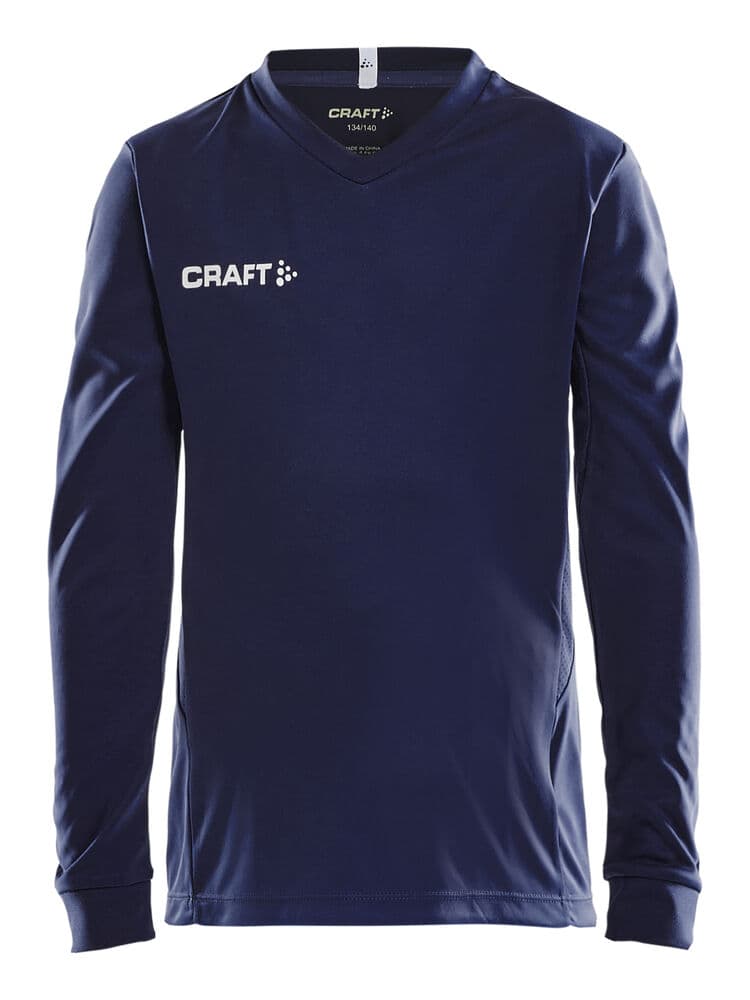 Craft Squad go jersey solid ls jr coloris Bleu marine